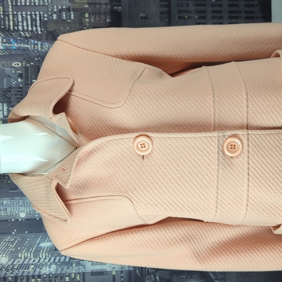 Jonathan Michael sz 8 Stunning Vintage Lined Wool Blend Tailored Look Coat - Picture 2 of 8